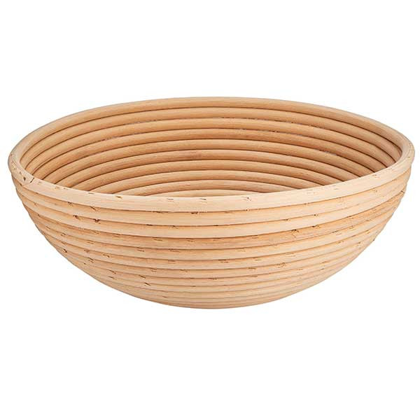Matfer Bourgeat 118506 Banneton Willow Proofing Basket, Round, 10-1/4"