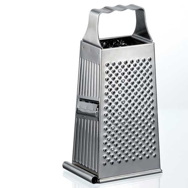 Matfer Bourgeat 215431 Westmark 7-1/2" Box Grater, Stainless Steel
