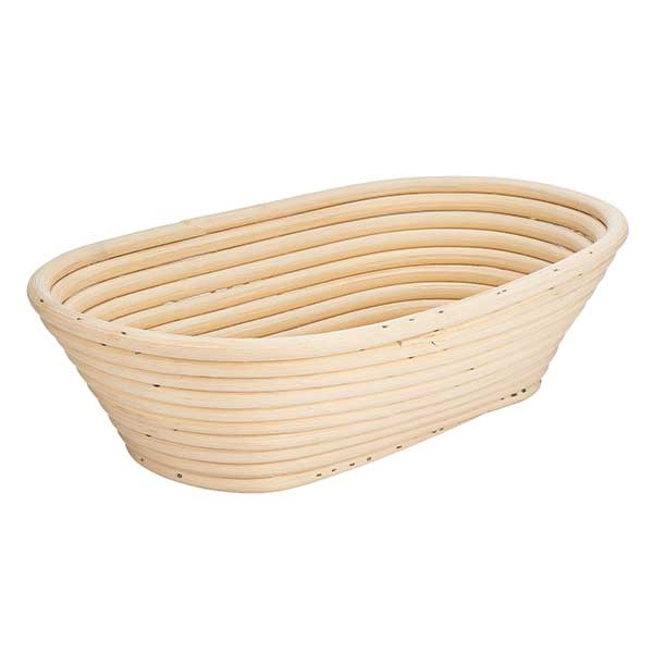 Matfer Bourgeat 118501 Banneton Willow Proofing Basket, Oval, 7-7/8"
