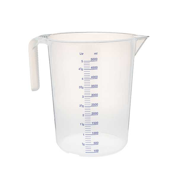 Matfer Bourgeat 251005 Graduated Pitcher, 5 L