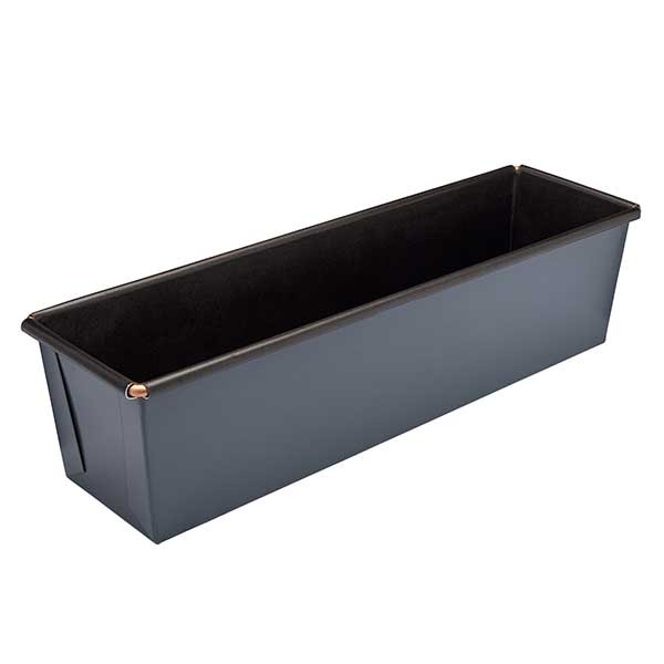 Matfer Bourgeat 331076 Exopan Steel Bread Mold/Loaf Pan, Nonstick, 12"x3 1/6"
