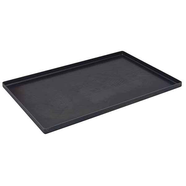 Matfer Bourgeat 455003 Blue Steel Baking/Oven Sheet w/ Straight Edges, 20 7/8"x12 3/4"