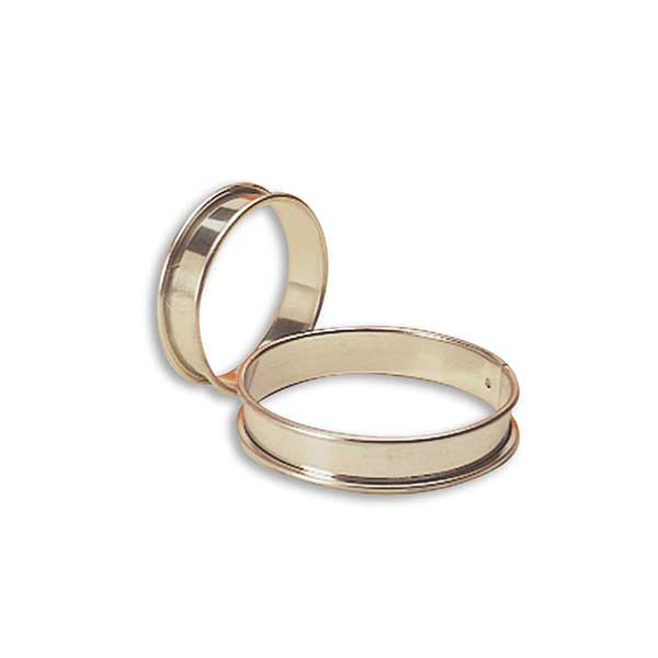 Matfer Bourgeat 371609 Stainless Steel Tart Ring, 4 3/4"