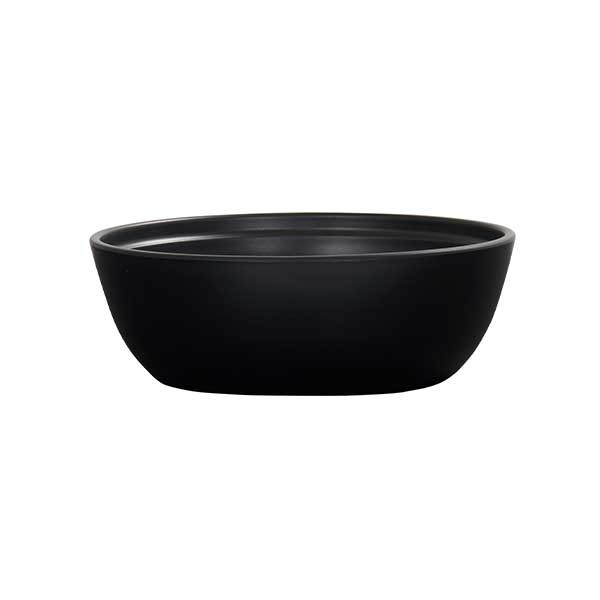 Cal-Mil 26144-8-13 Cove 48 oz. Black Bowl