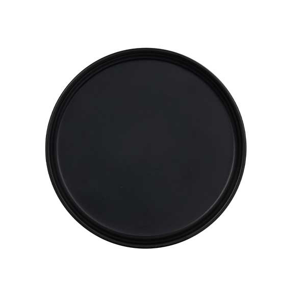 Cal-Mil 26143-8-13 Cove 8" Black Plate