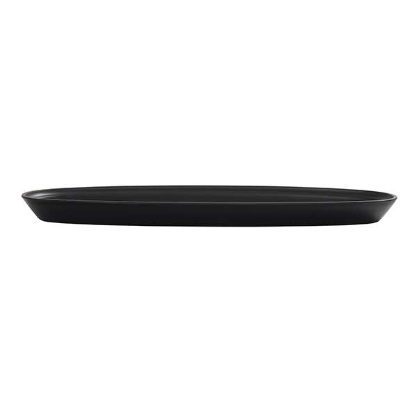 Cal-Mil 26143-922-13 Cove 9" x 22" Black Platter