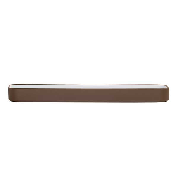 Cal-Mil 22025-412-89 Hudson 4" x 12" Stoneware Melamine Tray