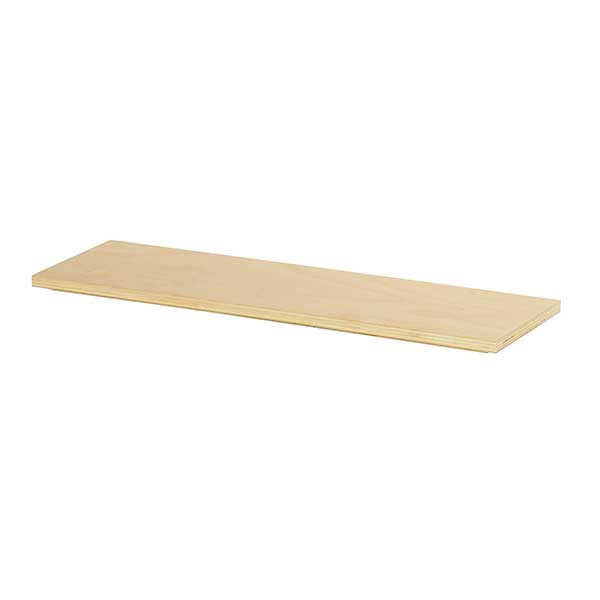 Cal-Mil 23180-206-93 Logan 20" x 6" Serving Flat, Birch Wood