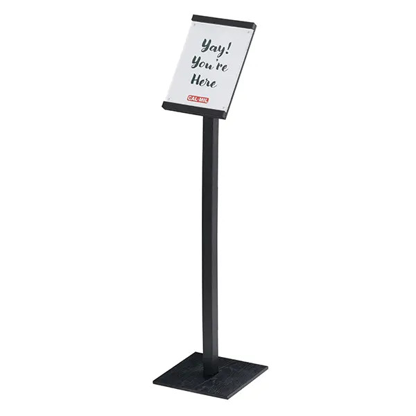 Cal-Mil 28607-13 Vista Standing Floor Holder, Black