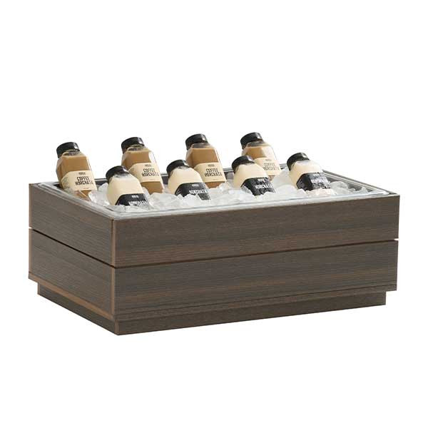 Cal-Mil 28602-12-140 Vista 12" x 20" Ice Housing, Mocha