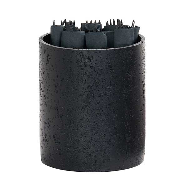 Cal-Mil 28004-7-13 Resin Black 6" x 7" Reversible Riser