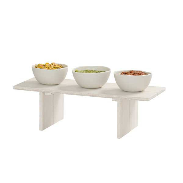 Cal-Mil 28600-6-141 Vista 20" x 8" x 6" Rectangular Riser, Coastal