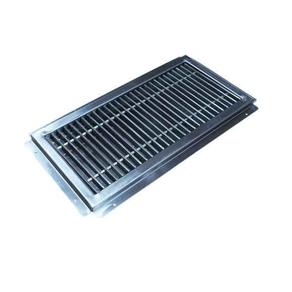 Winholt FLRTRGH-1848H4-14GA Floor Trough 18"W x 48"L, Stainless Steel