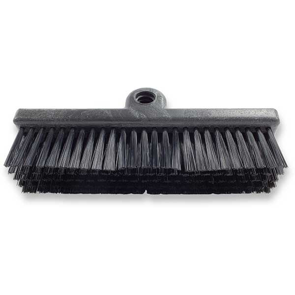 Carlisle 40423EC03 Sparta 10" Floor Scrub Brush Head, Black
