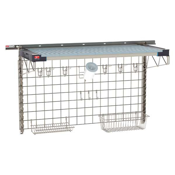 Metro SW-1848S4-30-SINK SmartWall Life 48" x 18" Wall Shelving Sink Kit