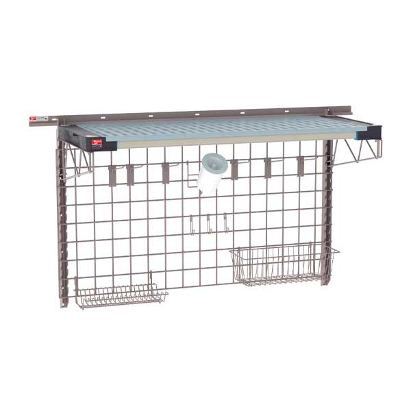 Metro SW-1848K4-30-SINK SmartWall 48" x 18" Wall Shelving Sink Kit