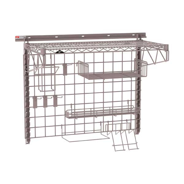Metro SW-1836K4-30-PIZZA SmartWall 36" x 18" Wall Shelving Pizza Prep Kit
