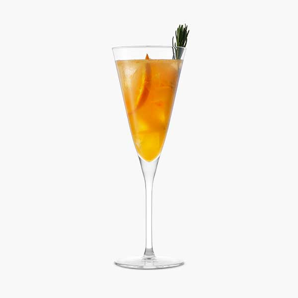 Libbey 9148 Renaissance 7.5 oz. Trumpet Flute, Glass, Clear