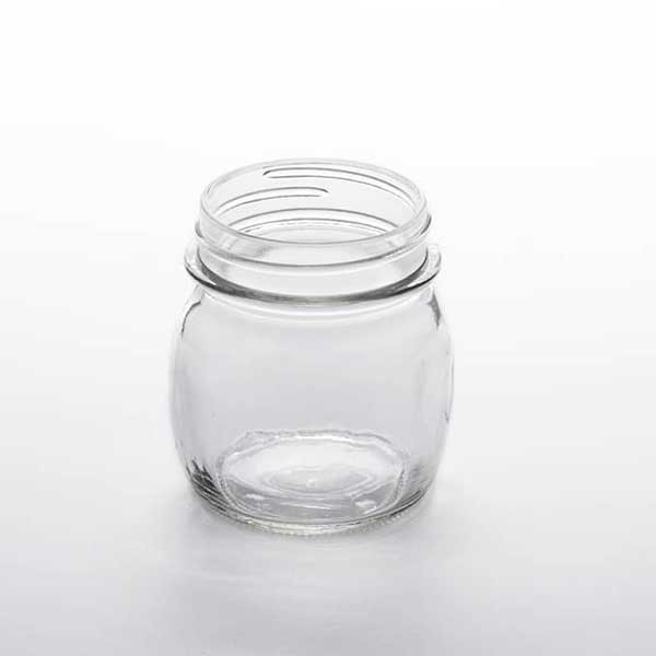 American Metalcraft MJ85 8.5 oz. Mason Jar, Glass, Clear