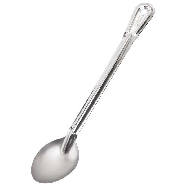 Browne 572151 Conventional 15" Serving Spoon, Solid, Stainless Steel