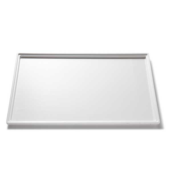 Bon Chef EZ-1-1PWHT Ez-Fit Full Size Smart Tile, Aluminum, Pearl White