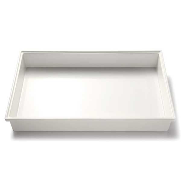 Bon Chef EZ-1-3PWHT Ez-Fit Full Size Smart Bowl, Aluminum, Pearl White