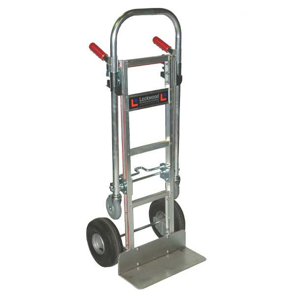 Lockwood LCT-AS 52" Convertible Hand Truck, Aluminum