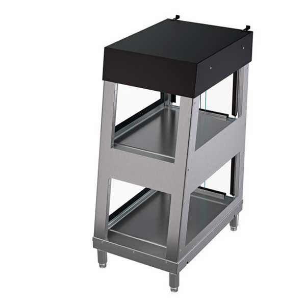 Vollrath HHM-SS 16" Heated Display Case, Countertop, 120V