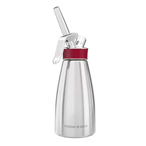 ISI 180101 Professional Thermo Whip Plus 1 Pint Dispenser, Stainless Steel
