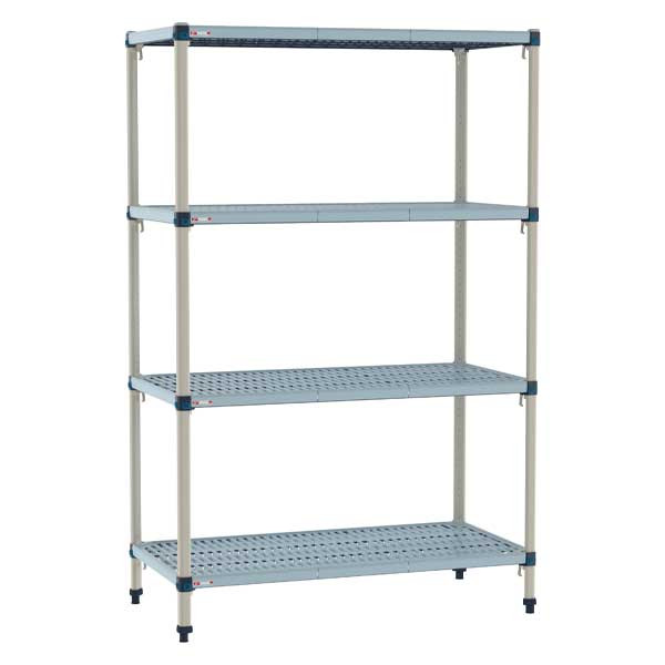 Metro MQ-2460G-74-S4 MetroMax Q 60" x 24" x 74"H 4-Tier Shelving Unit