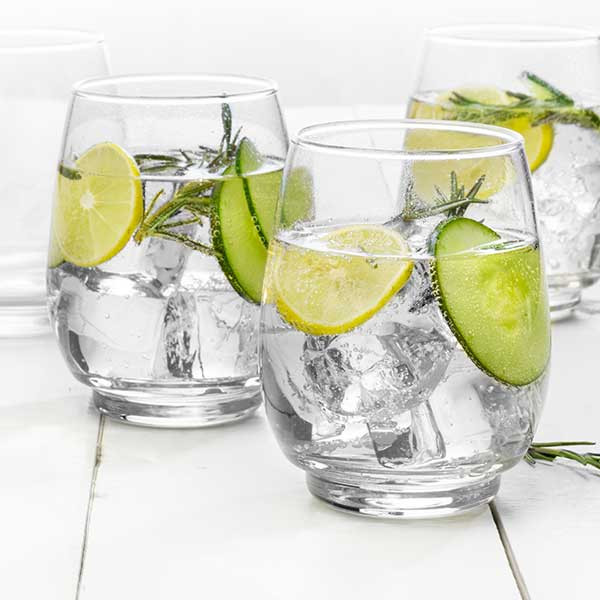 Libbey 12017 Orbital 15 oz. Beverage Glass 