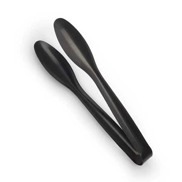 American Metalcraft BLT1 Vintage 9" Serving Tongs, Black