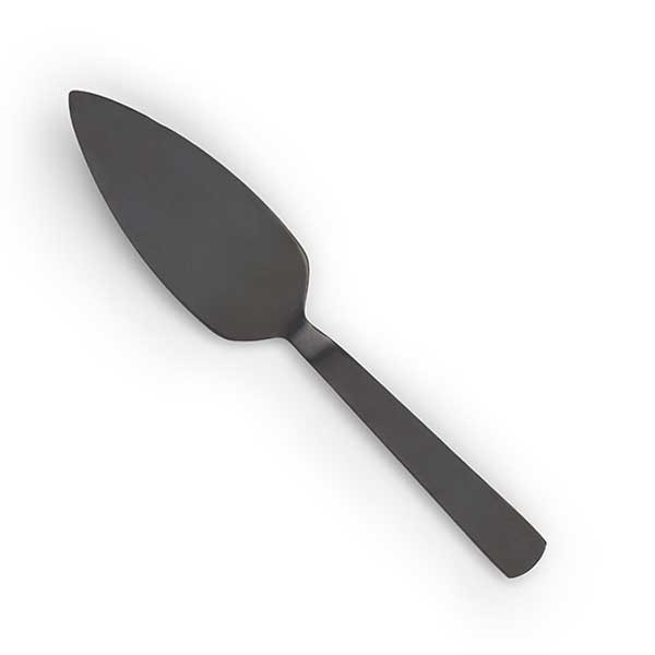 American Metalcraft BLPS10 Vintage 10" Pie Server, Black