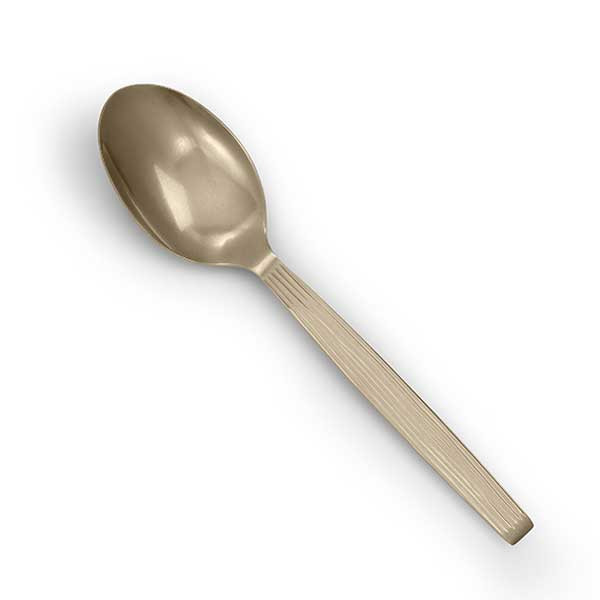 American Metalcraft CWVSP10 Wavy 10" Solid Spoon, Champagne