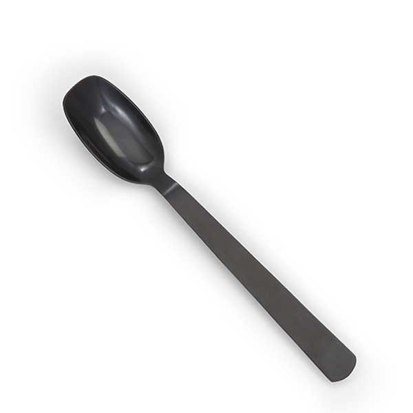 American Metalcraft BLSA10 Vintage 9-3/8" Salad Spoon, Black