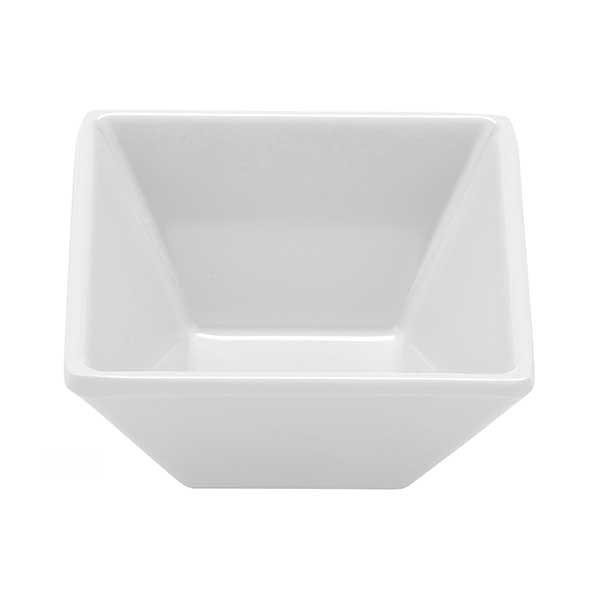 GET ML-257-W Siciliano 3 oz. Square Petite Bowl, Melamine, White