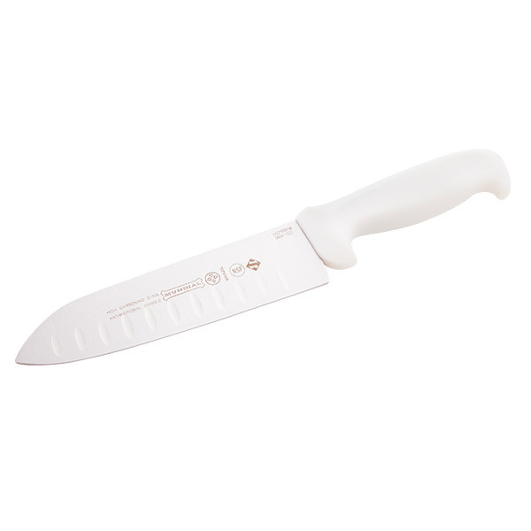 Mundial 5604-7GE BR RF 5600 Series 7" Santoku Knife, Granton Edge, White