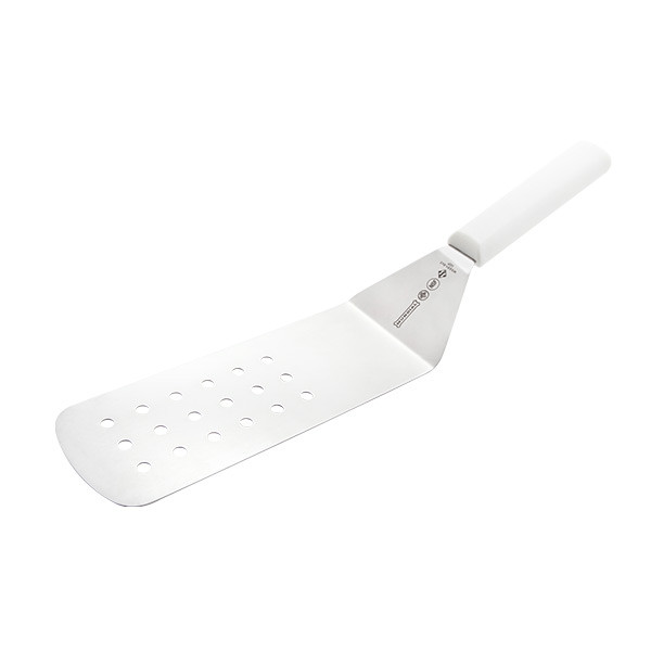 Mundial W5681 5600 Series 8" x 3" Perforated Turner, White