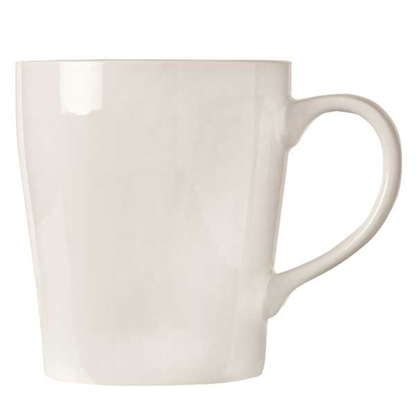 Libbey SYM-12 Porcelana 12 oz. China Seygo Mug