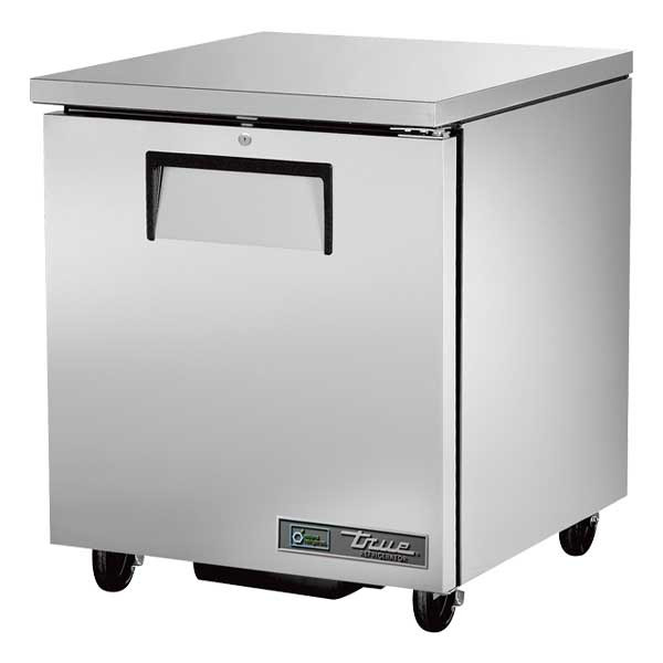True TUC-27-HC 27-5/8" One-Section Undercounter Refrigerator, Solid Door