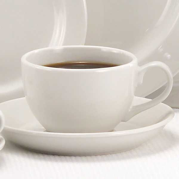 Libbey BW-1157 Basics Collection 15 oz. China Low Cup 