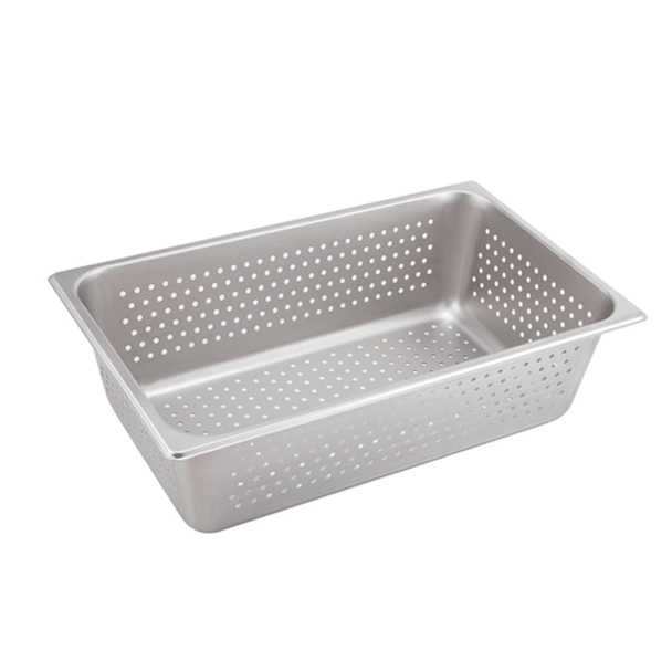 ABC 880063 6" Deep Full Size Perforated Stainless Steel Food Pan