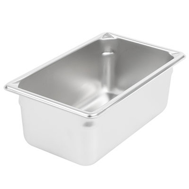 Vollrath 30442 Super Pan V 1/4 Size 4" Deep Food Pan