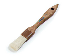 Carlisle 4037200 Sparta Chef 1" Wide Basting Brush, Flat, Wood Handle