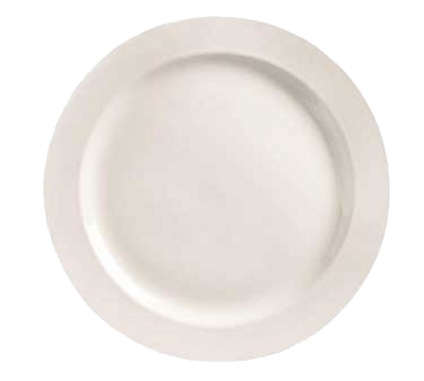 World Tableware BW-1103 Basics Collection 10 5/8" China Plate - 12/Case