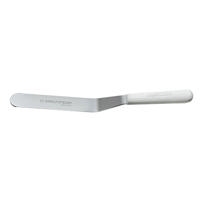 Dexter-Russell 17623 Sani-Safe 8" Baker's Spatula, Offset, Plastic Handle