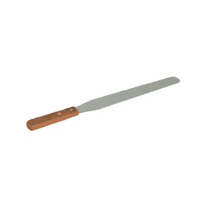 Thunder SLPSP012 12" Flexible Icing Spatula, Wood Handle