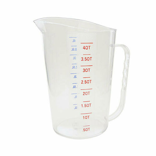 Thunder PLMD128CL 4 qt. Measuring Cup, Plastic
