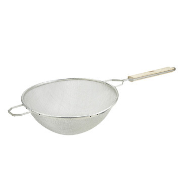 Winco MST-10S 10-1/4" Mesh Strainer, Medium