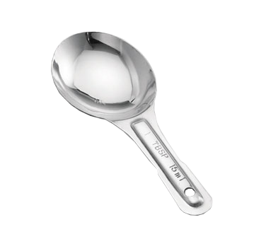 Tablecraft 721D 1 tbsp. Measuring Spoon, Stainless Steel